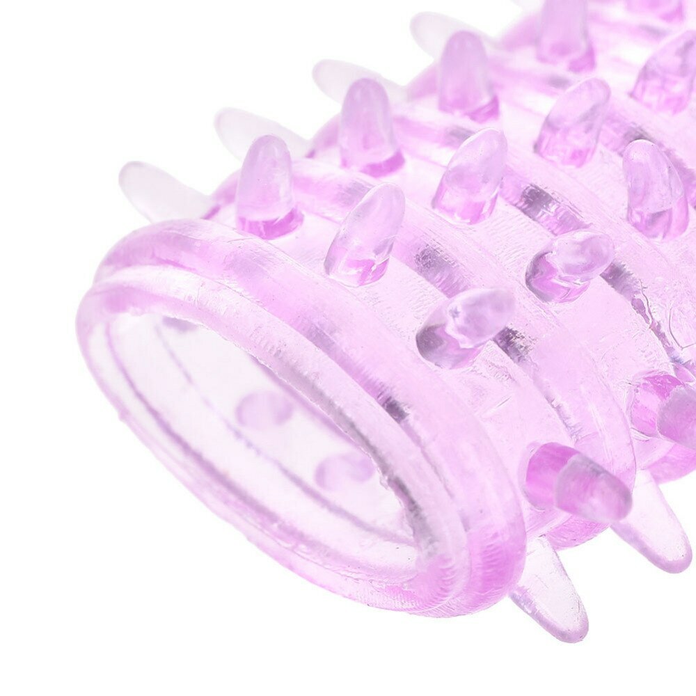 Stretchy Stimulation Enhancer Textured Penis Sleeve II