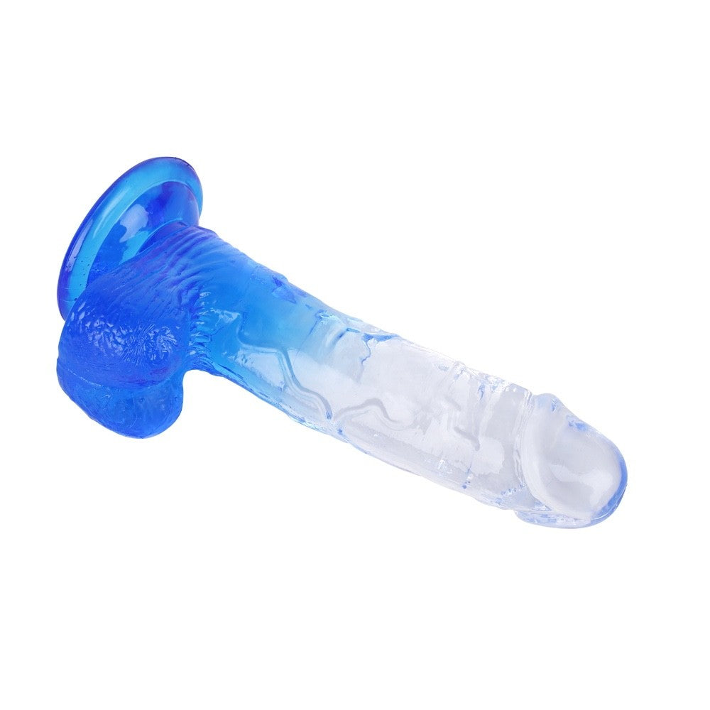 Realistic Gradient Suction Cup Dildo 8 inch