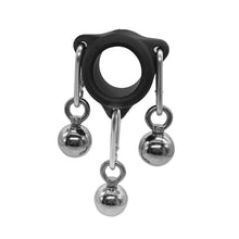 Load image into Gallery viewer, Silicone Hanging Weight Penis Stretcher with Three Metal Balls