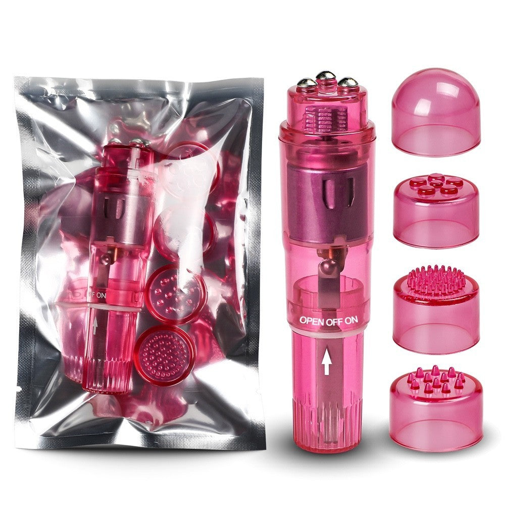 Rechargeable Pocket Rocket Clitoral Vibrator (5 Piece)