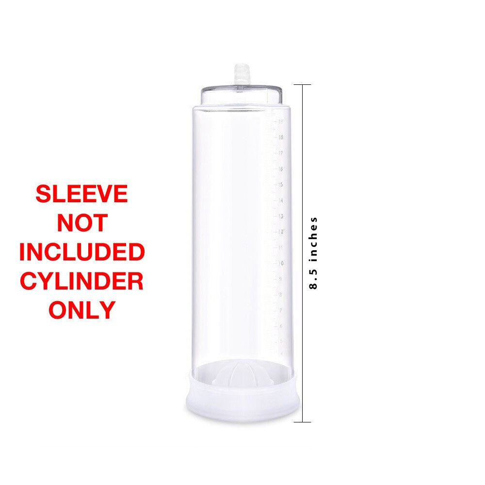 Replacement Penis Pump Cylinder, 8.5 inch