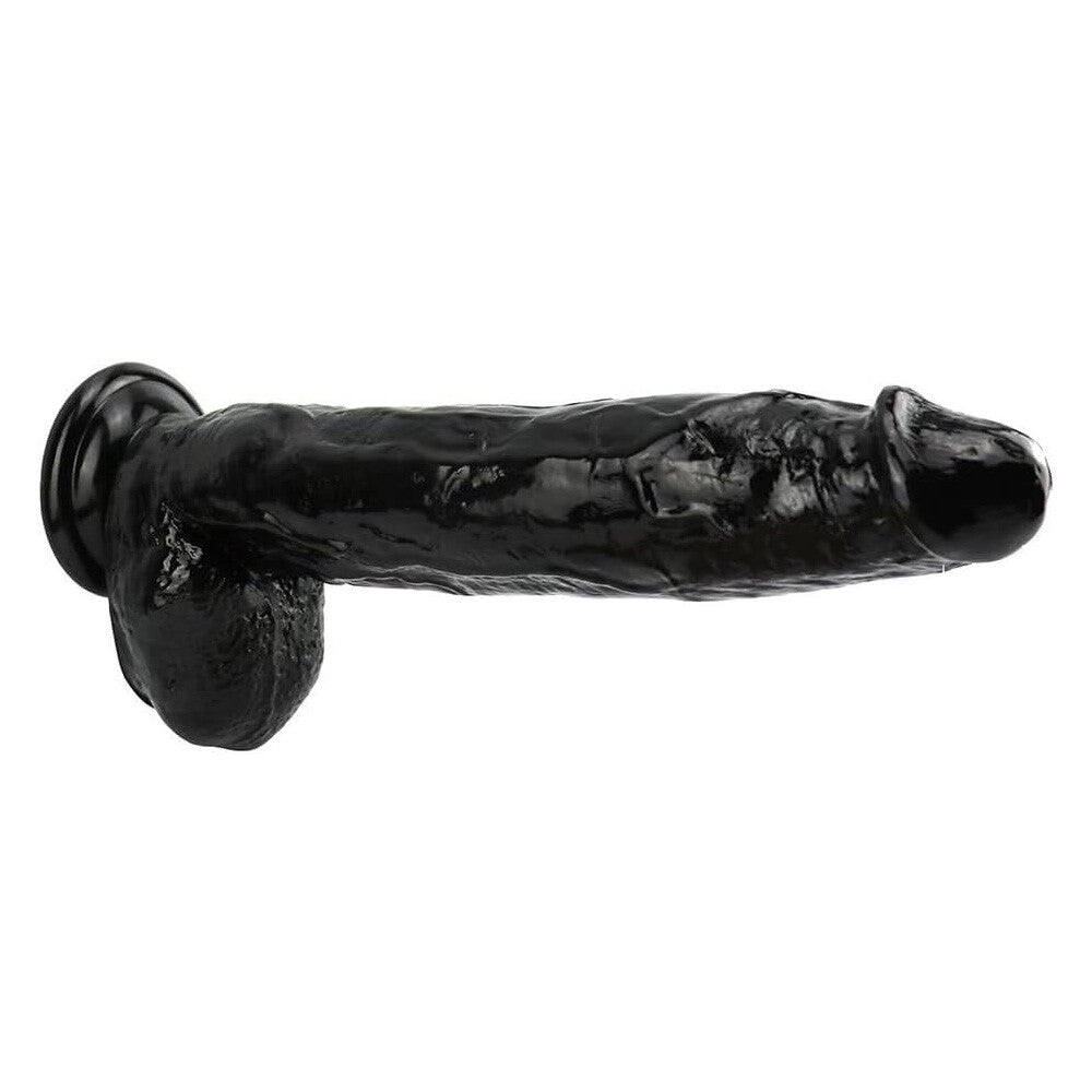 Realistic Suction Cup Dildo with Balls 12 inch