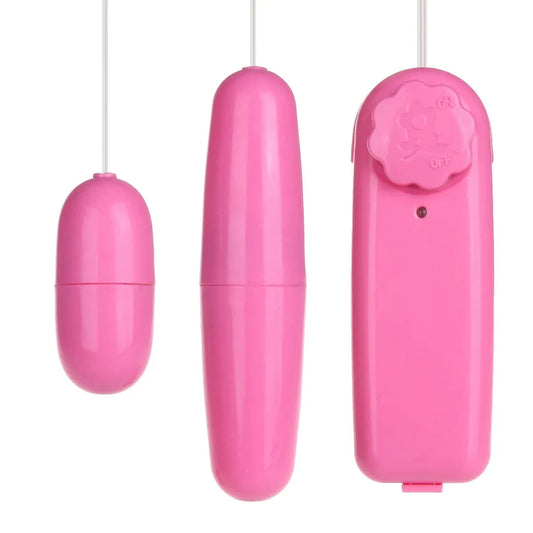 Remote Control Multi-Speed Double Love Egg & Anal Bullet Vibrator Set
