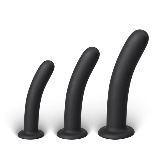 Silicone Pegging Dildo Set (3 Piece)