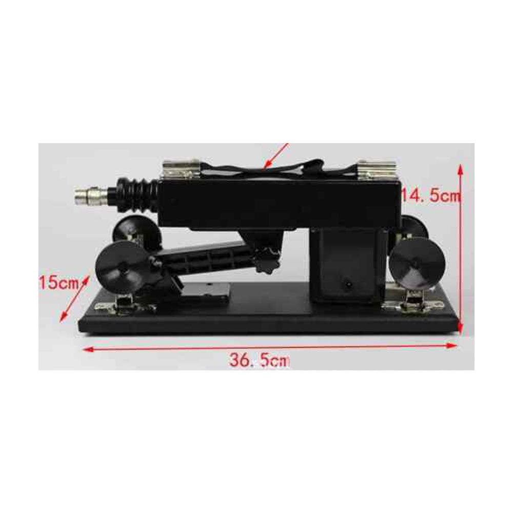 Automatic Sex Machine Gun with Dildo & Penis Extension Sleeve Attachment