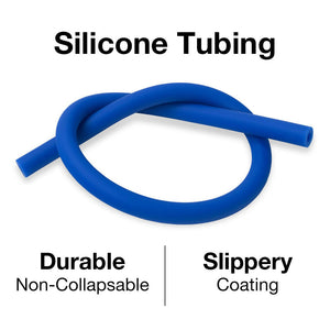 10 in Silicone Hose & Male Fitting for Penis Pumps