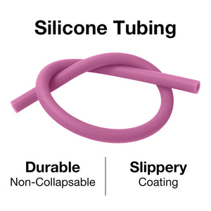 10 in Silicone Hose & Male Fitting for Penis Pumps