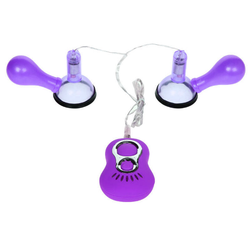 Remote Control Vibrating Nipple Suckers, 7 Function