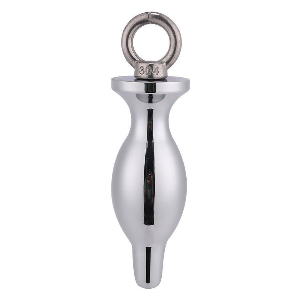 Weighted Butt Plug with Removable Pull Ring honeypleasures Weighted Butt Plug with Removable Pull Ring honeypleasures