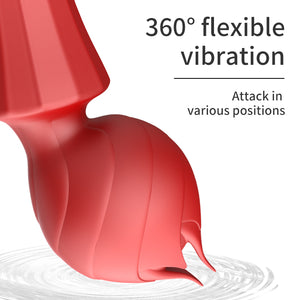1.5" Vibrating Ball Head Wand Vibrator