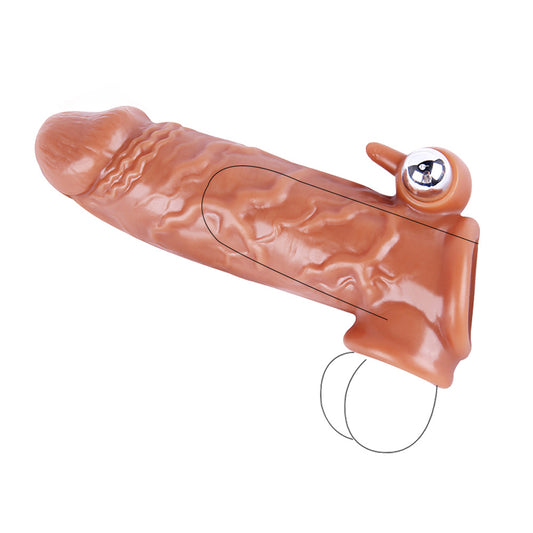 Veiny Goodness Vibrating Penis Sleeve