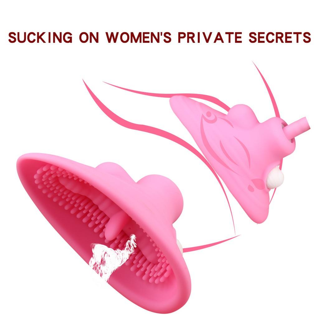 Vibrating Clitoral Tickler Pussy Pump with Trigger Grip, 10 Function