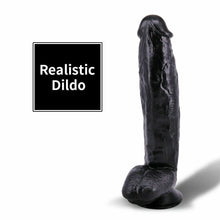 Load image into Gallery viewer, Sunction Cup Realistic Dildo with Balls 12 inch
