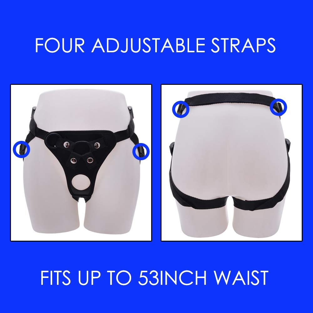 Double Pentration Strap On Harness