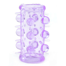 Load image into Gallery viewer, Finger Crystal Soft Silicone Spike Ball Sleeve