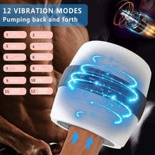 Load image into Gallery viewer, Two-Way Exit Vibrating &amp; Stroking Masturbator, 12 Function