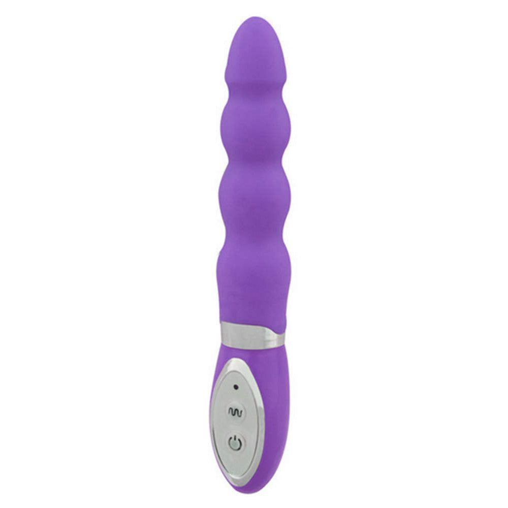 Beaded Bullet Vibrator 7.5 inch, 10 Function