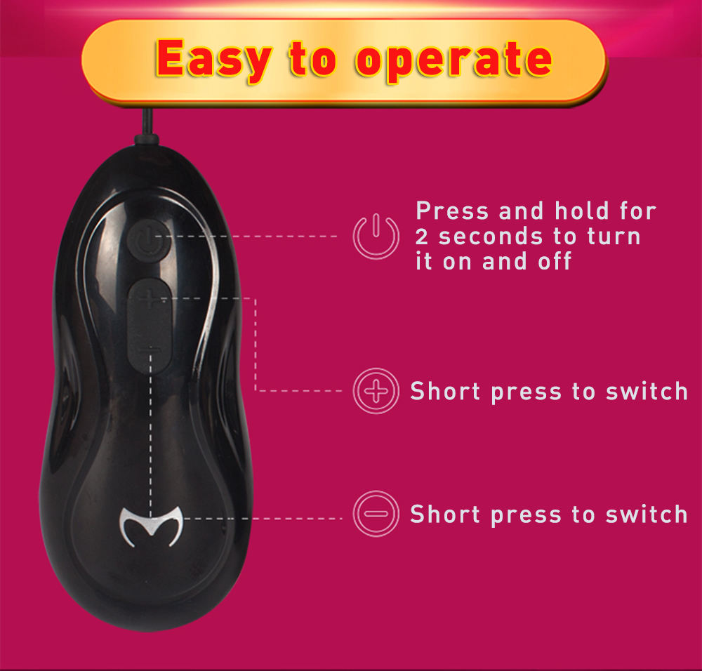 3 Bullet Rechargeable Penis Head Vibrator with Remote, 12 Function