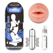 Load image into Gallery viewer, Lovetoy Sex In A Can Mouth Lotus Tunnel - Vibrating