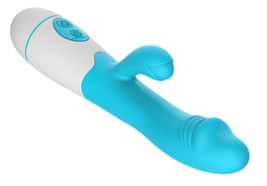 30 Speed Rechargeable Penis Shaped Rabbit Vibrator