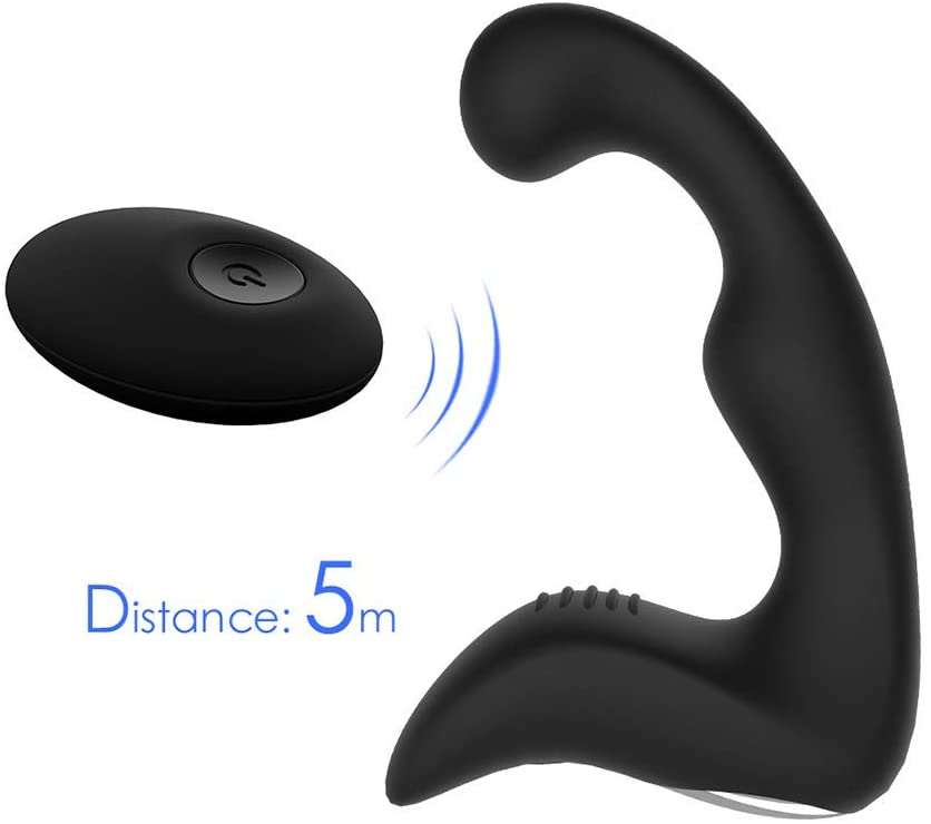 360 Rotation Remote Control Prostate Massager, 9 Function