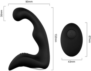 360 Rotation Remote Control Prostate Massager, 9 Function