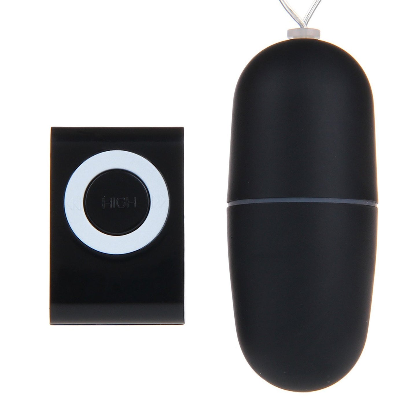 MP3 Shape Mini Bullet Egg Vibrator with Wireless Remote Control, 20 Mode