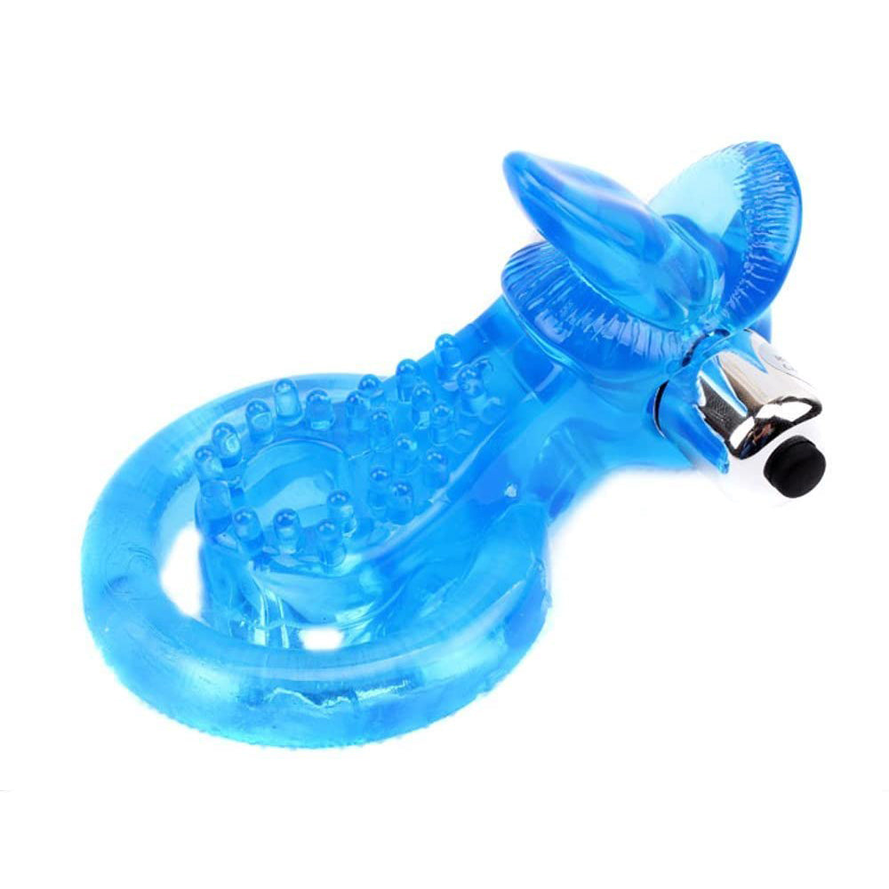 Tongue Vibrating Penis Ring, 7 Function