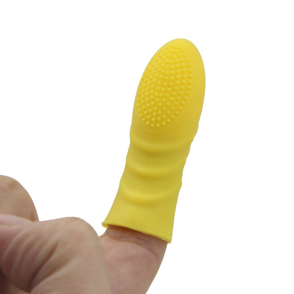 Silicone G-Spot Rubbing Finger Sleeve