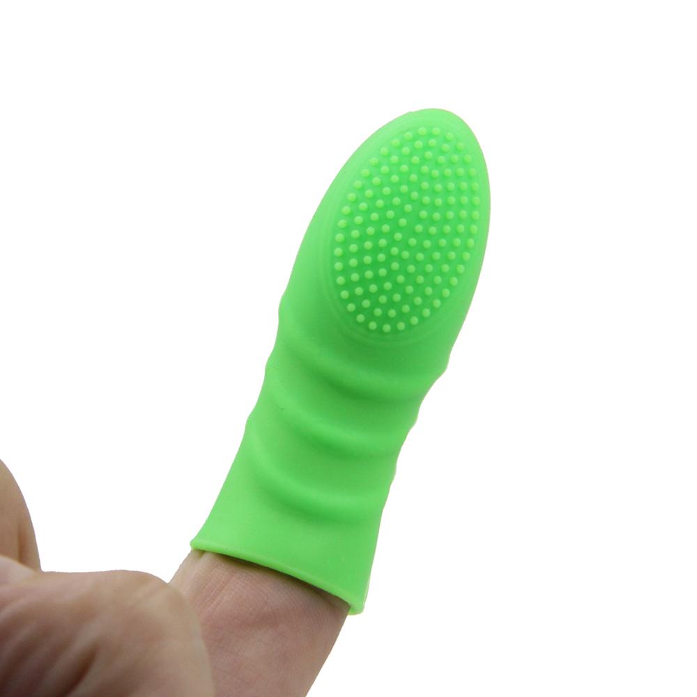 Silicone G-Spot Rubbing Finger Sleeve