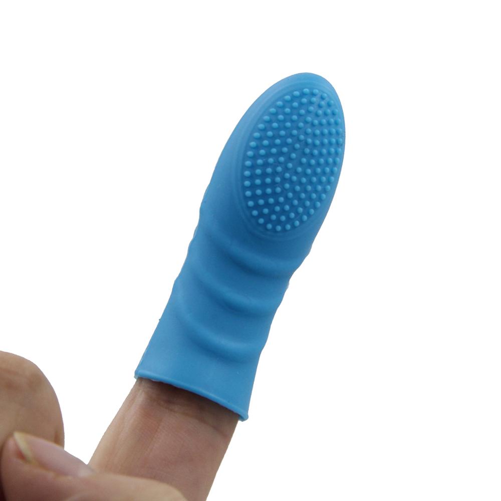 Silicone G-Spot Rubbing Finger Sleeve