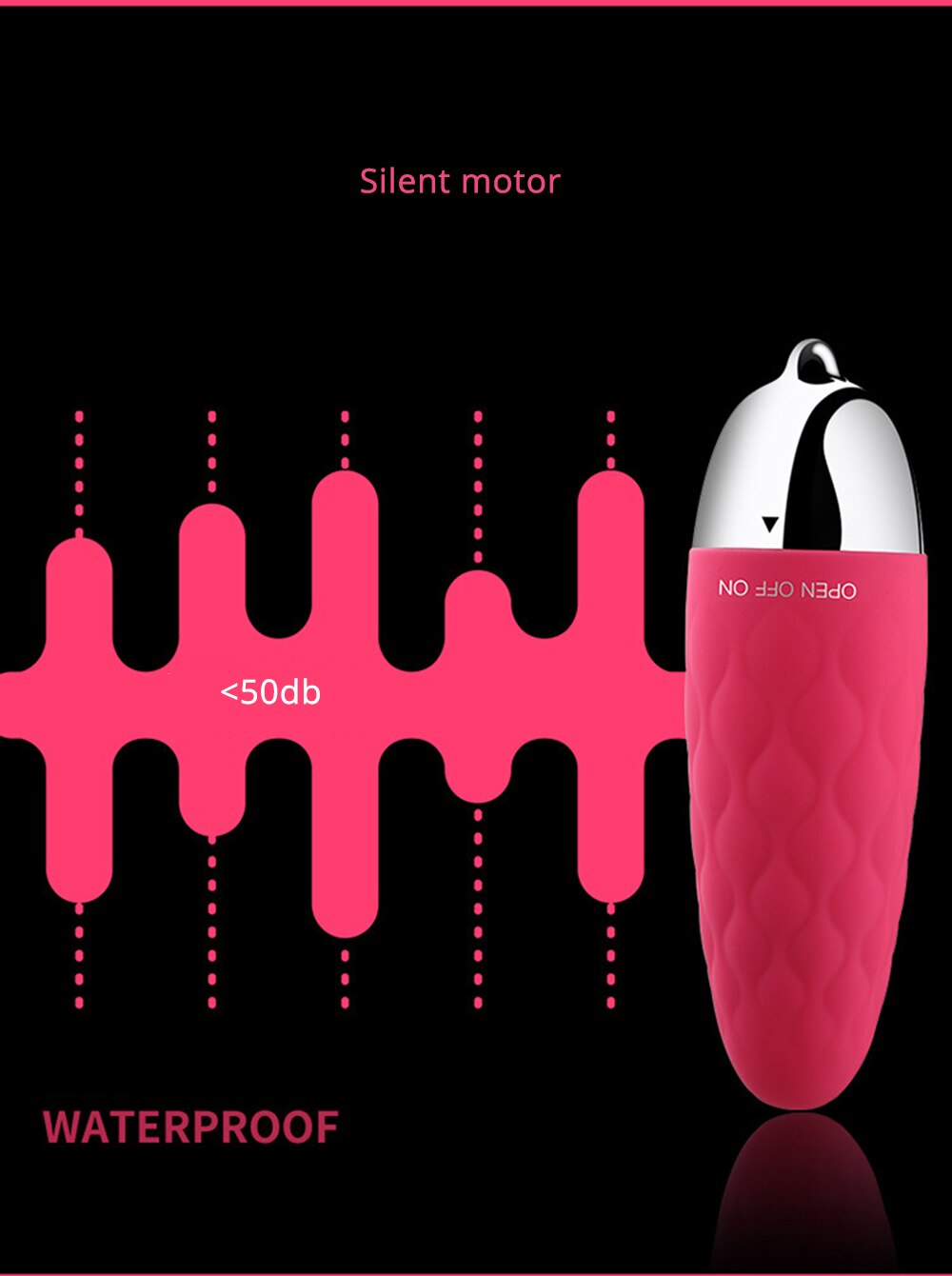 Wireless Ripple Egg Vibrator