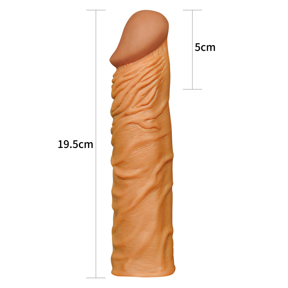 Lovetoy Add 2" Pleasure X Tender Penis Sleeve