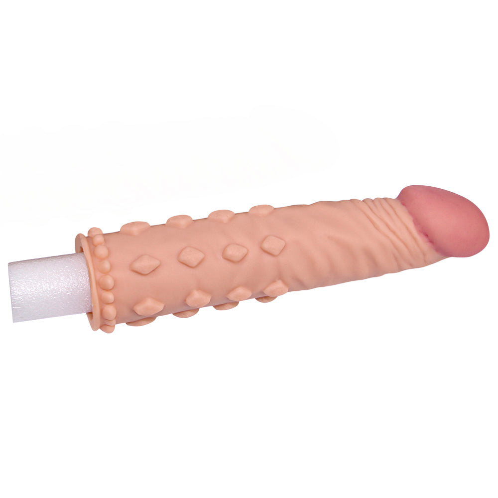 Lovetoy Add 2" Pleasure X Tender Penis Sleeve