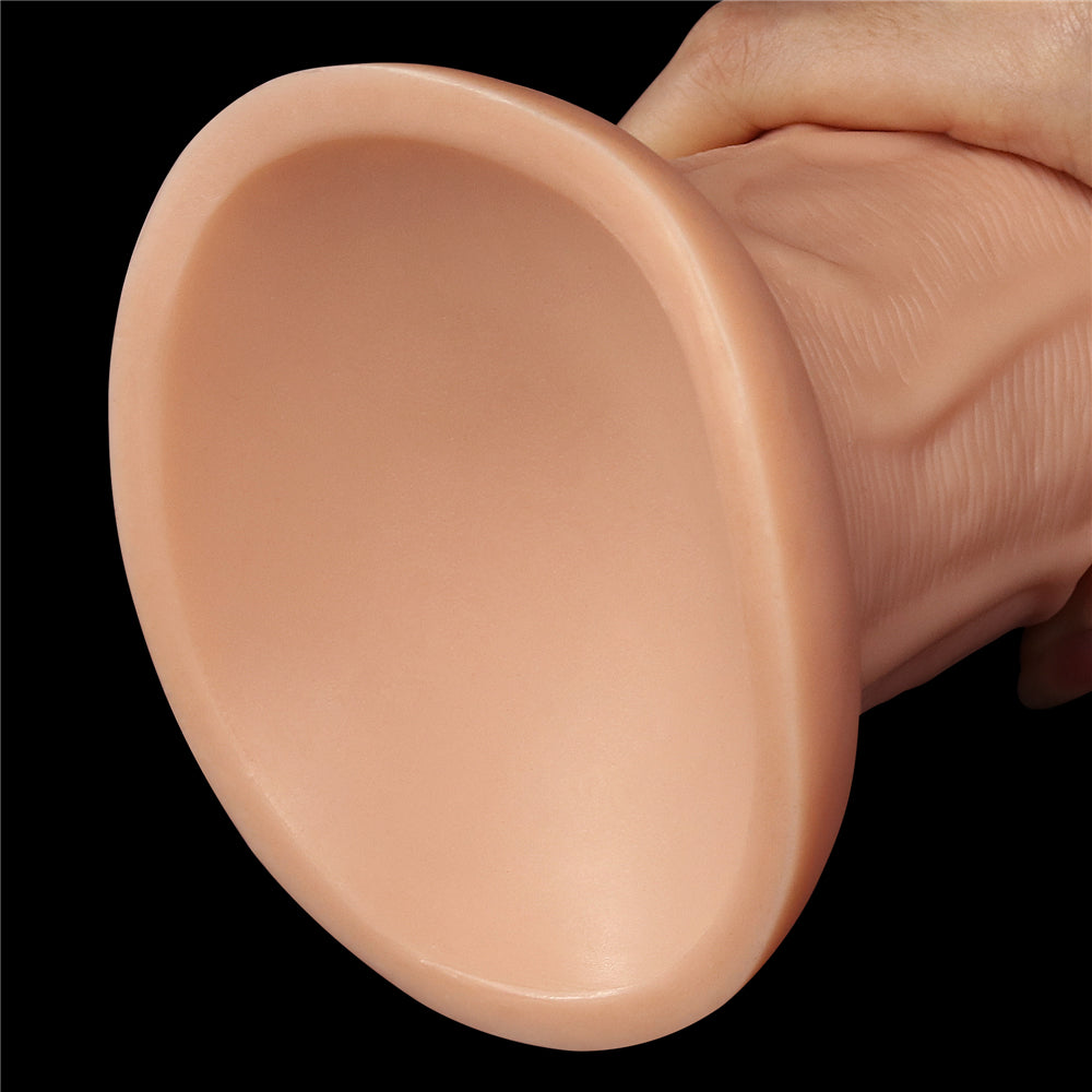 Lovetoy 9.5'' Realistic Curved Dildo