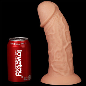 Lovetoy 9.5'' Realistic Curved Dildo