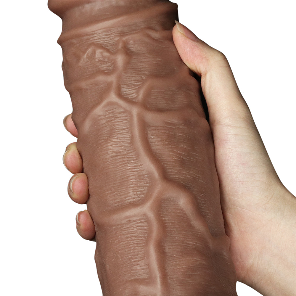 Lovetoy 10.5'' Realistic Chubby Dildo