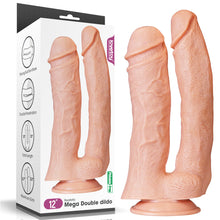 Load image into Gallery viewer, Lovetoy 12&#39;&#39; Realistic Mega Double Dildo