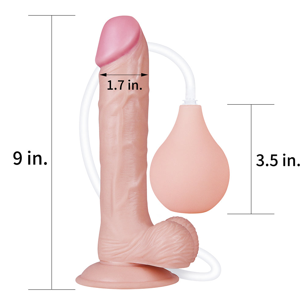 Lovetoy 9" Squirt Extreme Dildo