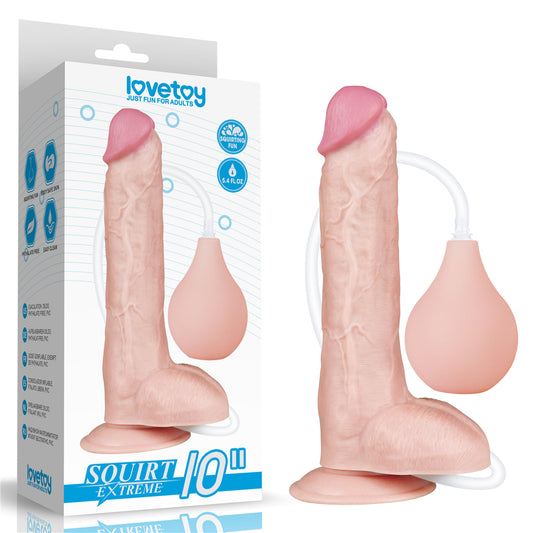 Lovetoy 10" Squirt Extreme Dildo