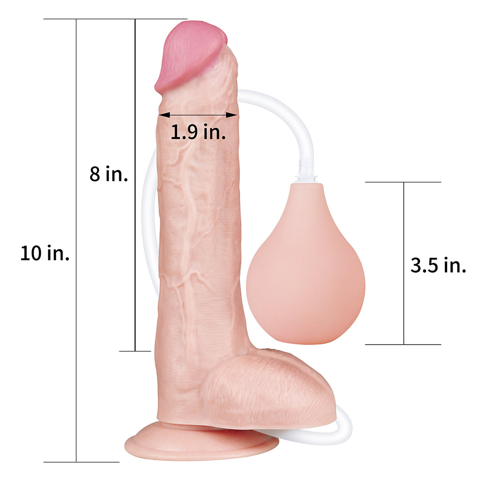 Lovetoy 10" Squirt Extreme Dildo