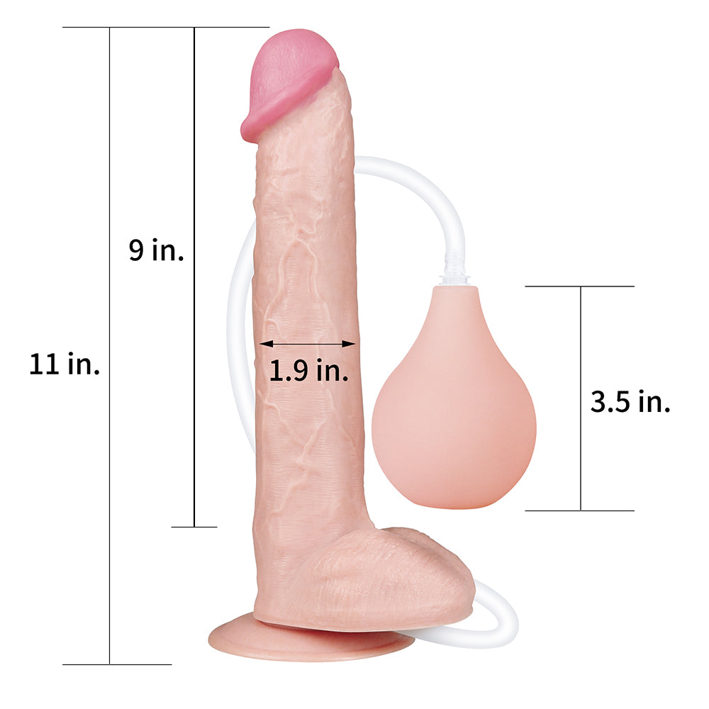 Lovetoy 11" Squirt Extreme Dildo