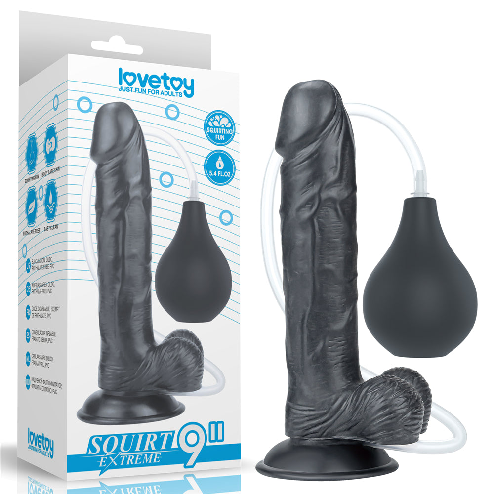 Lovetoy 9" Squirt Extreme Dildo