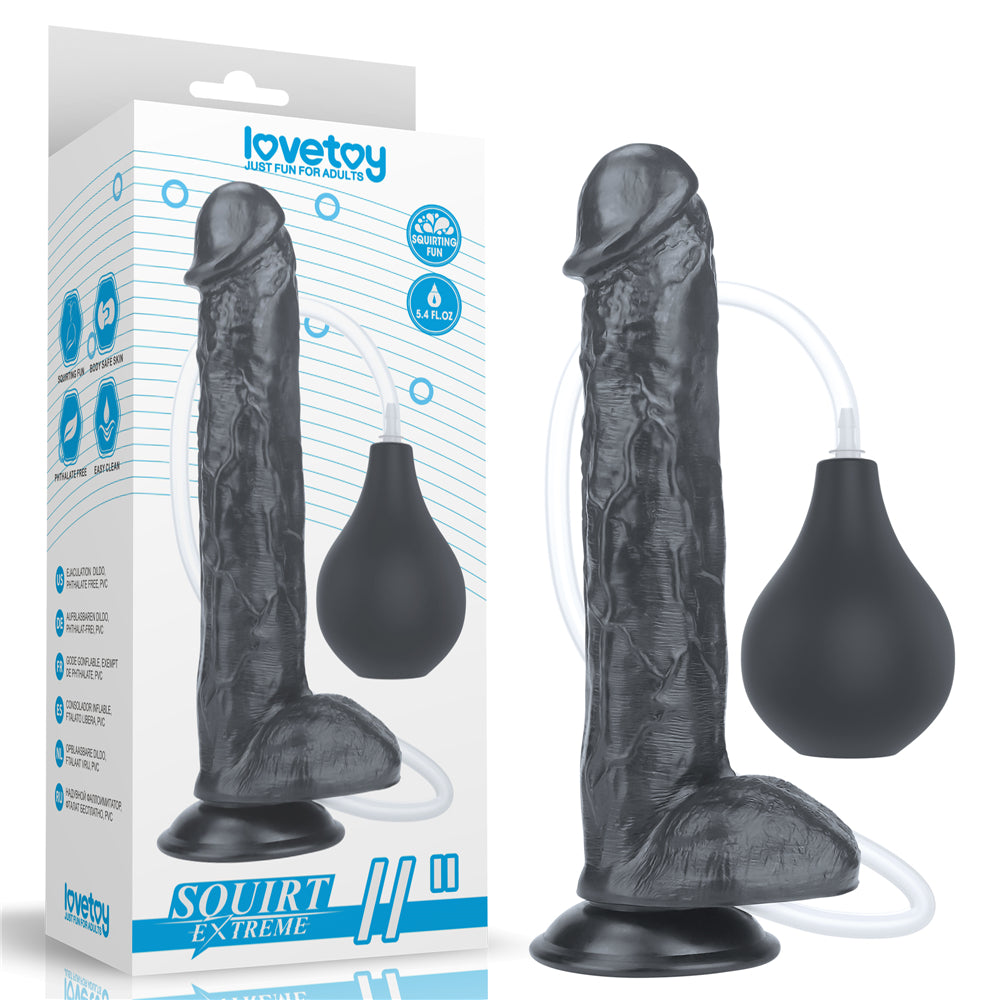 Lovetoy 11" Squirt Extreme Dildo