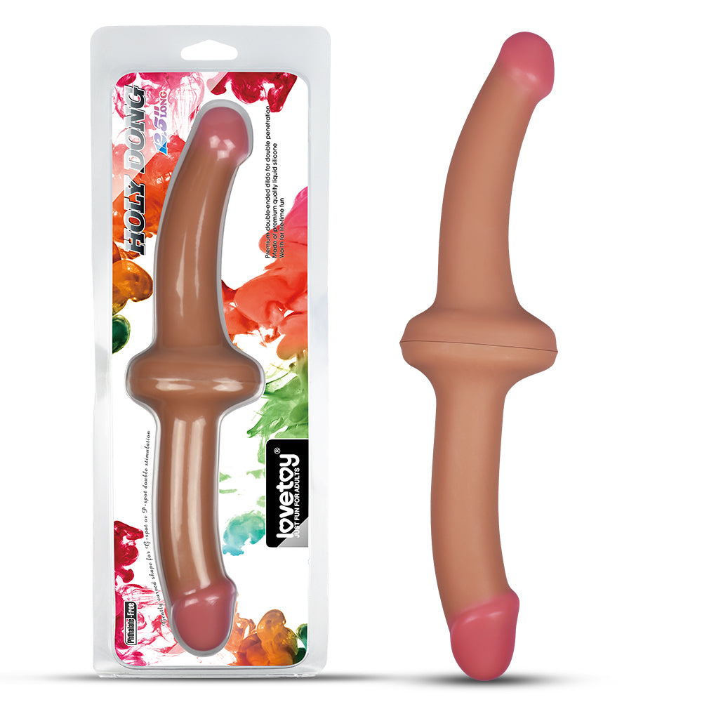 Lovetoy 12.5" Holy Dong Premium Silicone Double Ended Dildo