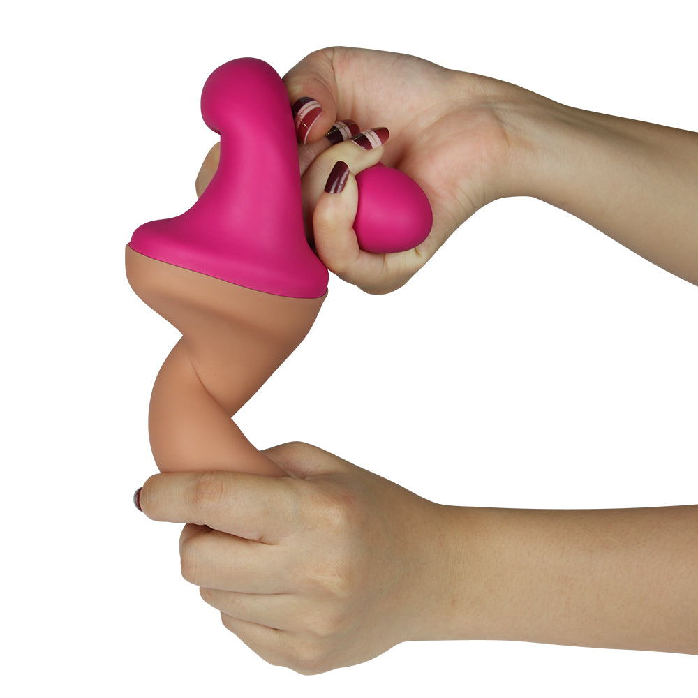 Lovetoy 12.5" Holy Dong Premium Silicone Double Ended Dildo