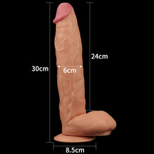 Load image into Gallery viewer, Lovetoy 11&quot; Legendary King Sized Realistic Dildo