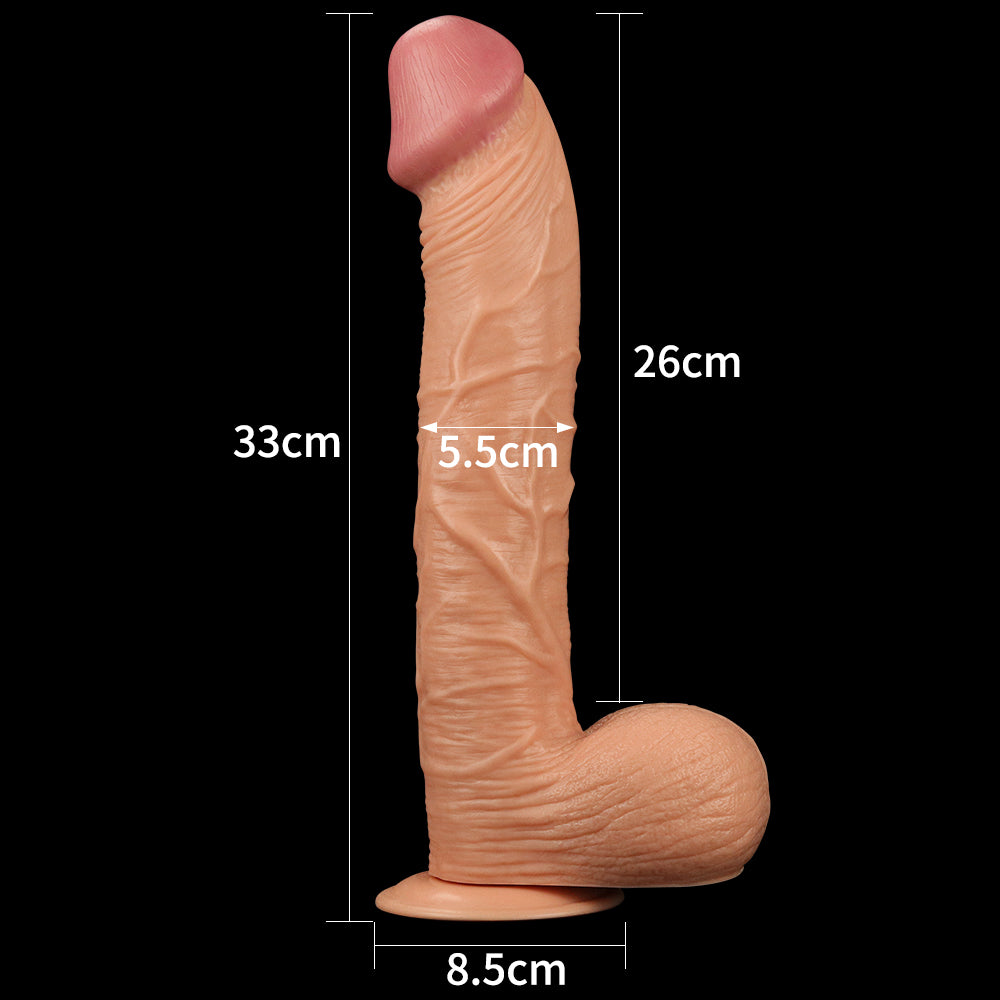 Lovetoy 12" Legendary King Sized Realistic Dildo