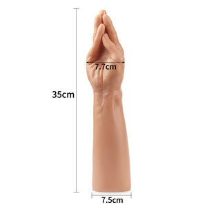 Lovetoy 13.5" King Size Realistic Magic Hand