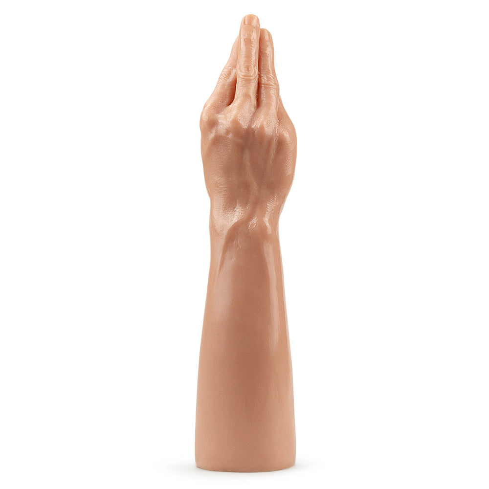 13.5" Tapered Fingers Fisting Hand Dildo